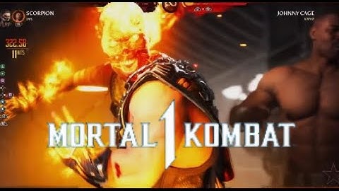 UNBLOCKABLE 108% SCORPION COMBO! - Mk1: Scorpion, Jax Combo 108% #MortalKombat1 #Mortalkombat #mk1
