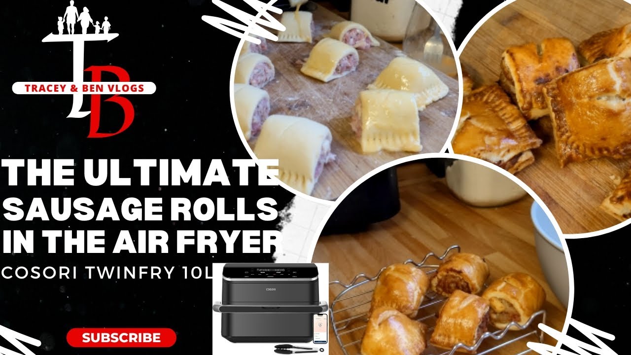 These are not ordinary Sausage Rolls in the Cosori Air Fryer.