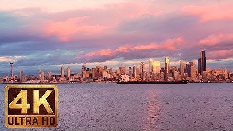 Seattle The Emerald City, Episode 3, Relaxation Video, Trailer in 4K Ultra HD