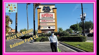 Park Plaza On Maine Baldwin Park CA LA Shopping Center Metrolink Baldwin Park Baldwin Plaza Dunkin'