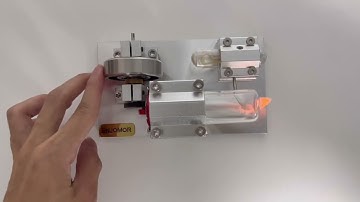 ENJOMOR Hot Air Stirling Engine New Arrival - EngineDIY