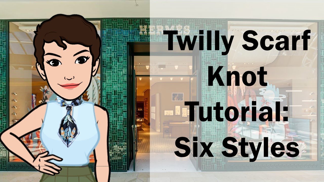 How to tie a twilly on your #birkin #TwillyTutorial #HermesAddict #Her