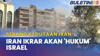 Serang Kedutaan Iran  Iran Ikrar Balas Dendam Ke Atas Israel