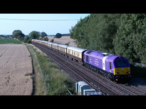 Seven locomotive classes recorded within two hours, in and around Tamworth