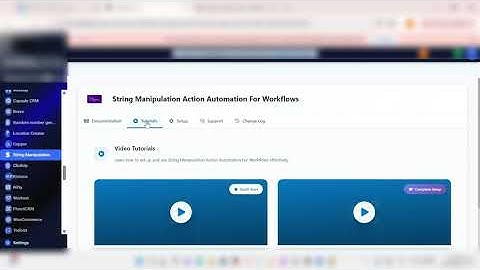 String Manipulation Action Automation For workflows: Complete Setup Guide