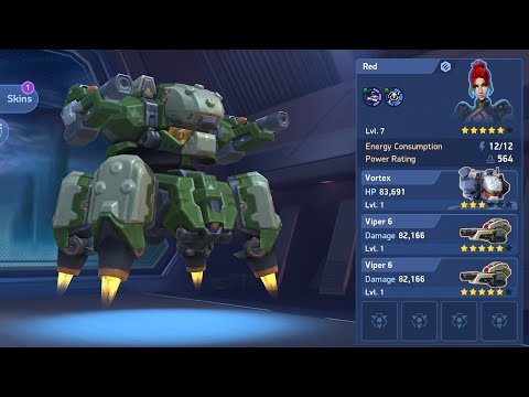 Playing Mech Arena (EP-64). I got vortex. 