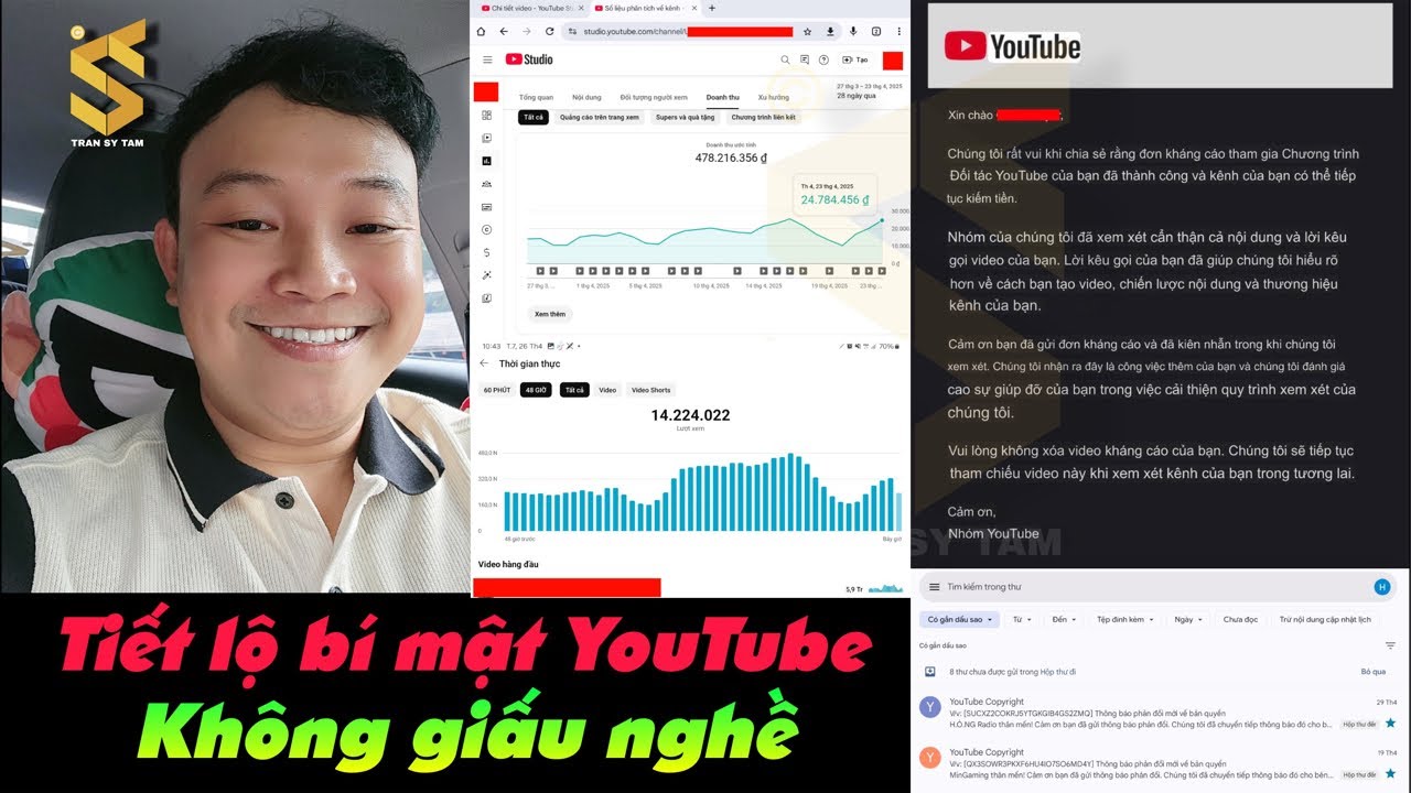 Outline Video 2025 Bạn làm Vua trên YouTube khi sở hữu 2 chiếc chìa khoá này