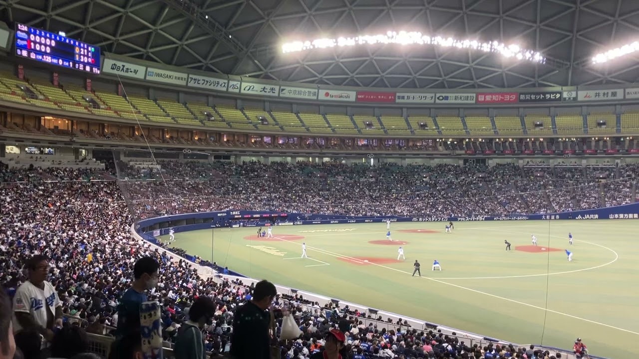 2025 03-02 #ドラゴンズ #マルチテーマ #MoveYourHeart #チャンステーマ #打ち砕け #板山祐太郎 🎺🏟️‼️ ✨（#バンテリンドームナゴヤ【横浜OP戦 2回戦】）