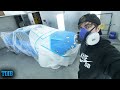 Painting the Smurrf Mustang GT My DREAM COLOR! (Paint ASMR)