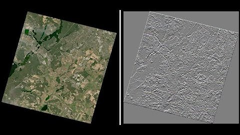 Spatial Sobel Filter - EnMAP-Box Live Demonstration