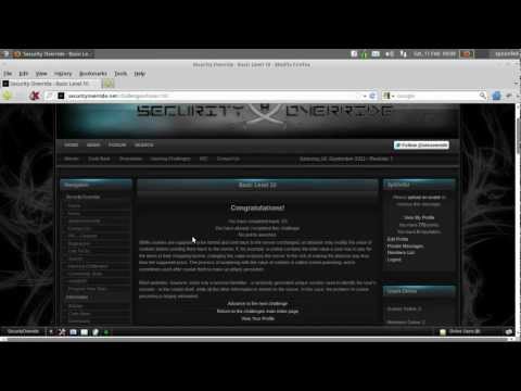 Spoonfeeding Hacking - SecurityOverride.net Basic Mission 10