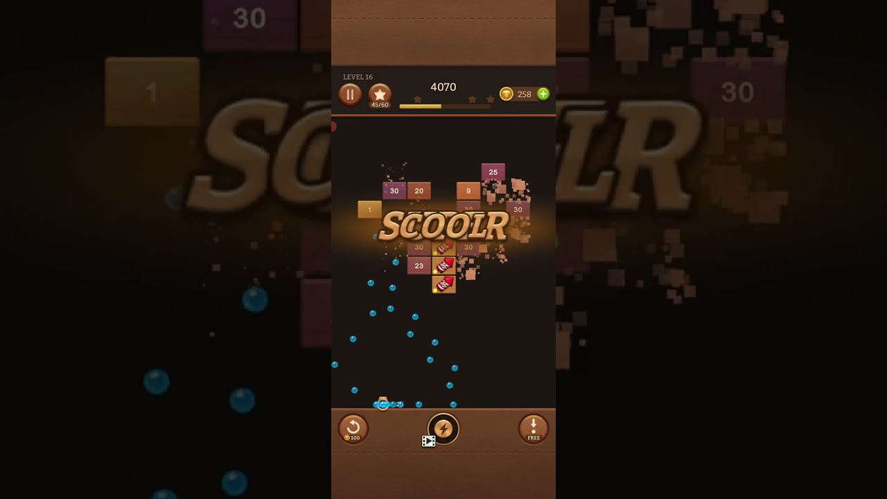 What's your high score in Brick Breaker legend balls. I got to level 39 in one gameplay.