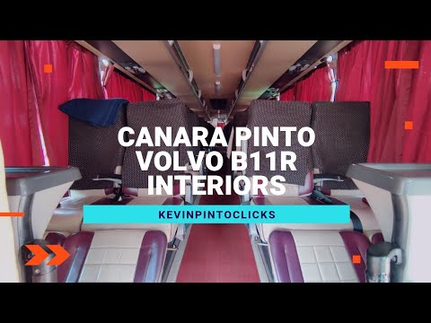 Canara Pinto Volvo B11r Interiors #canarapinto #volvo #volvob11r