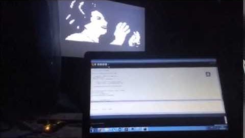 Sending live bitmap to TV using arduino . NTSC