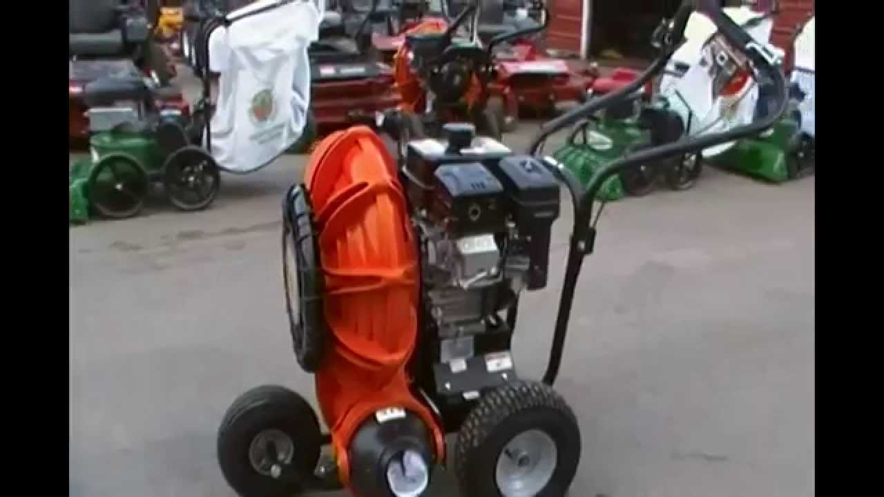 Billy Goat Self Propelled Blower YouTube
