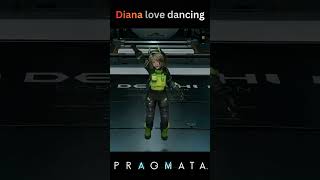 DIANA REALLY LIKE DANCING #pragmata