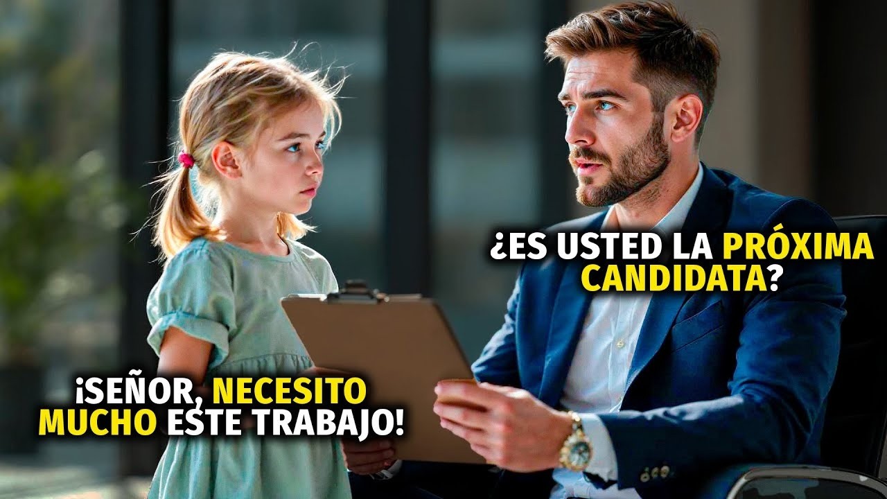 NIÑITA LLEGA A UNA ENTREVISTA — EL MILLONARIO DESCUBRE LA VERDAD Y TOMA UNA DECISIÓN INESPERADA.