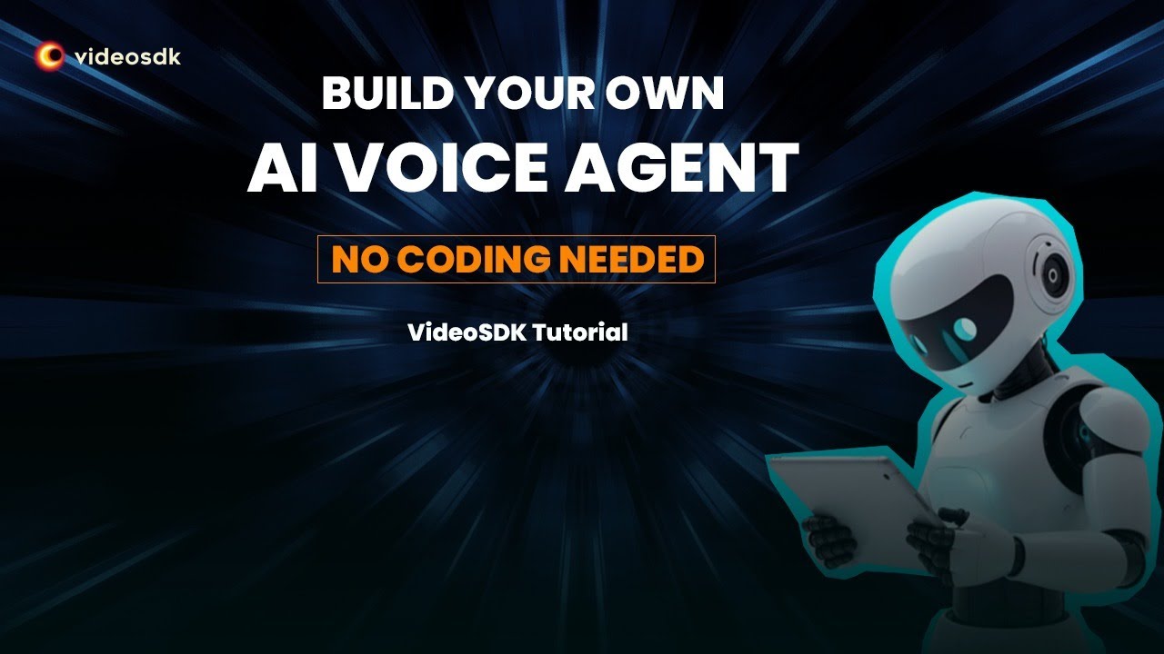 Build AI Voice Agent with VideoSDK | No-Code Tutorial (Live Demo) ⚡🤖