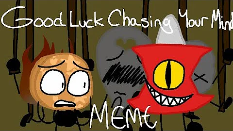 Good Luck Chasing Your Mind Meme (BFB AU) (PIN, COINY, FIREY, SNOWBALL AND NEEDLE)