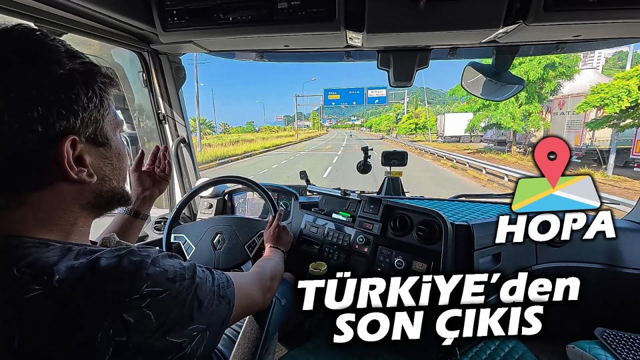 Renault'un Mükemmel Özelliği ! / Soru - Cevap İle Hopa Sınır Kapısına Yolculuk / Türkiye Son Çıkış !