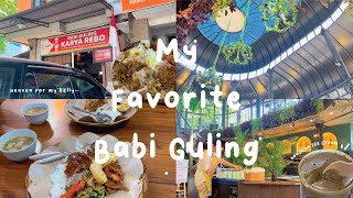 Vlog Must Try Babi Guling & Eating Ice Cream In A Gl House