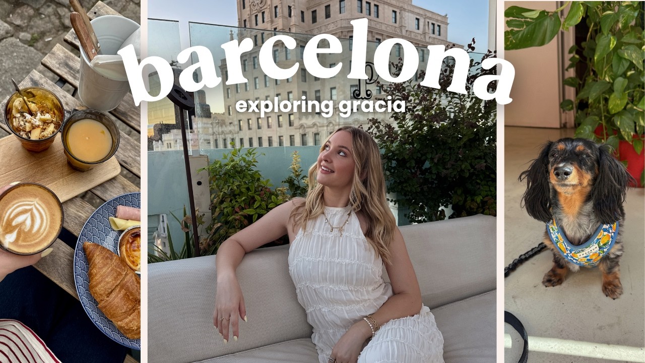 getting lost in gràcia, barcelona | shopping, streets + junie
