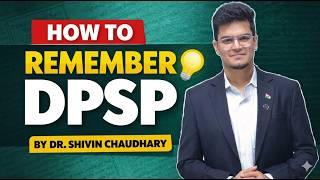 How To Remember Dpsp By Dr. Shivin Chaudhary