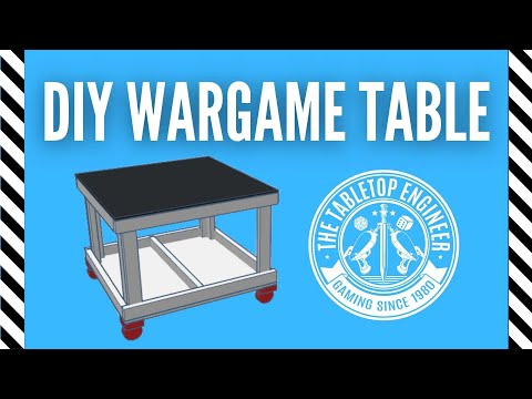 Build Your Own Wargame Table - Part 1