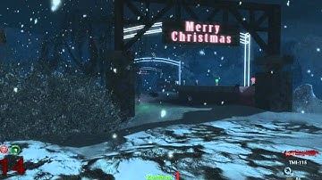 WaW Custom Zombies Last Stand Christmas Solo Live Comm - Completed #2