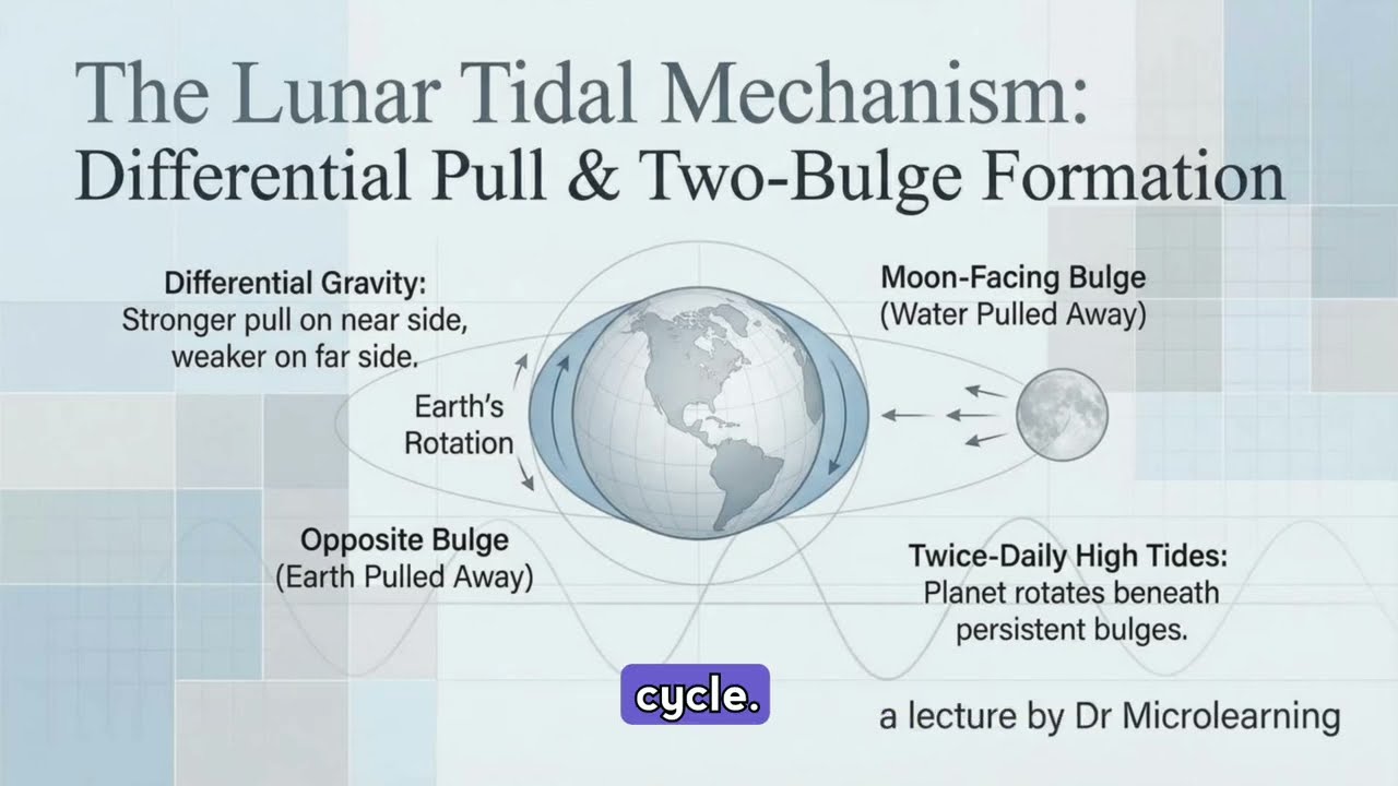 Приливные силы простым языком (5 минут)