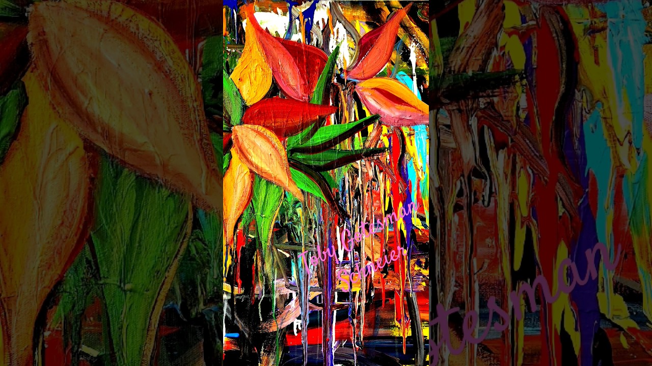 AMALGAM OF PAINT EMOTION GESTURE Beyond Riveting with its Lack of SUBTLETY- 