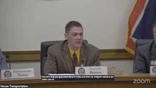 House Transportation, Highways & Military Affairs Committee, February 17, 2026
