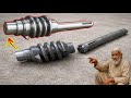 Precision Engineering: How a Failed Worm Shaft Was Recreated from a Broken Piece