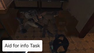 INFO FOR AID Task. Becoming a millionaire in the process. Contractors Showdown Exfil Zone. 