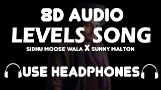Levels - Sidhu Moose Wala ft Sunny Malton (8D Song) | 8D BOOSTED |