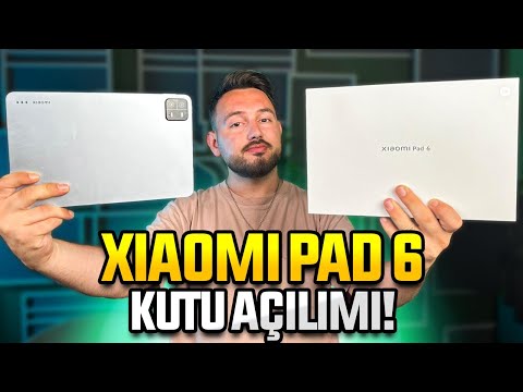 Xiaomi'nin en iyi tableti! - Xiaomi Pad 6 kutu açılımı!