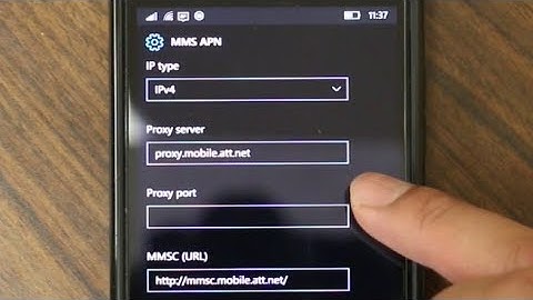 Tracfone Cellular Internet and MMS APN Settings for Windows Phone