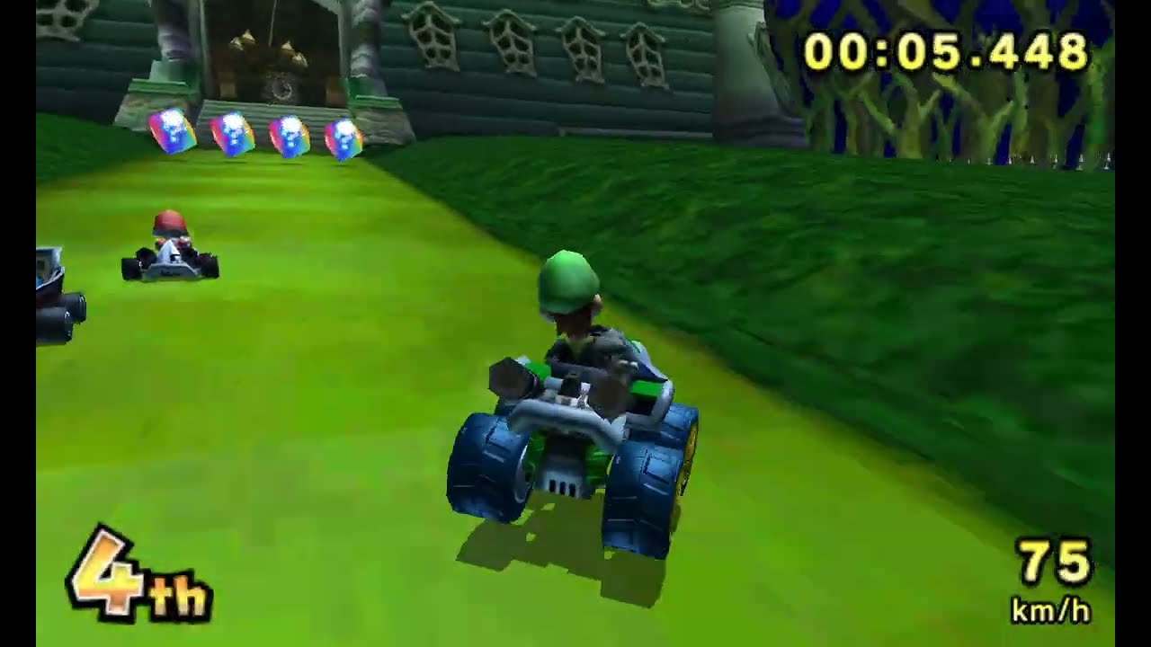 Accurate DS Luigi Mansion by Manfredi - Mario Kart 7: Track Edit [1440p 60fps]