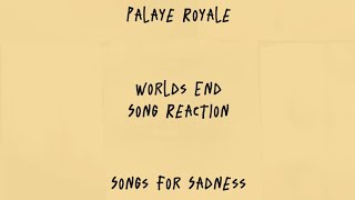 THE BEST SONG ON THE EP | Palaye Royale - Worlds End : Song Reaction