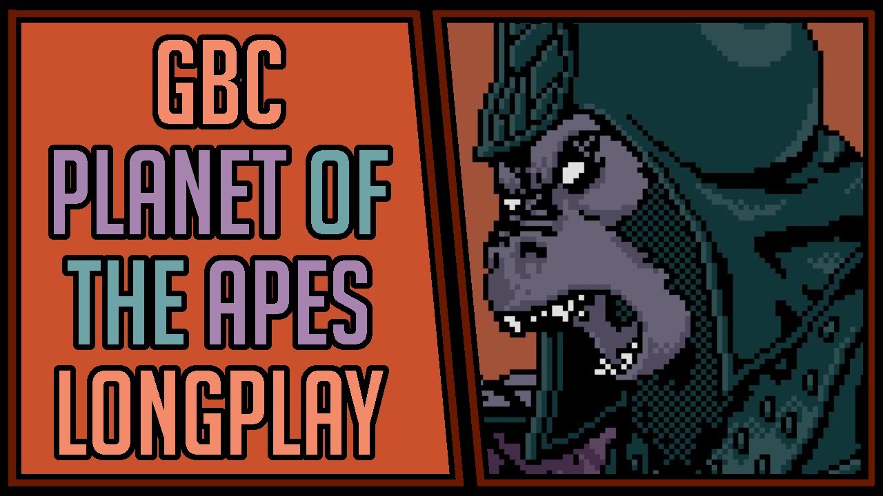 Planet of the Apes | GBC | Longplay | Walkthrough #145 [4Kp60]