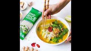 Spicy Coconut Noodle Soup