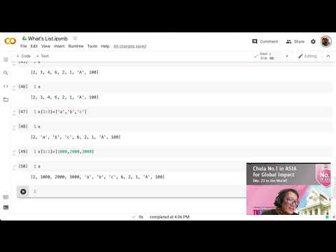 Modify a List Using List Slicing