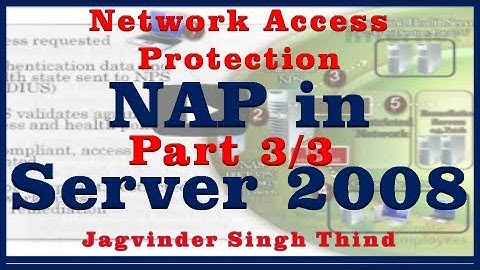 ✅ How to configure NAP Network Access Protection with DHCP in Hindi in Windows Server 2008 | #3/3