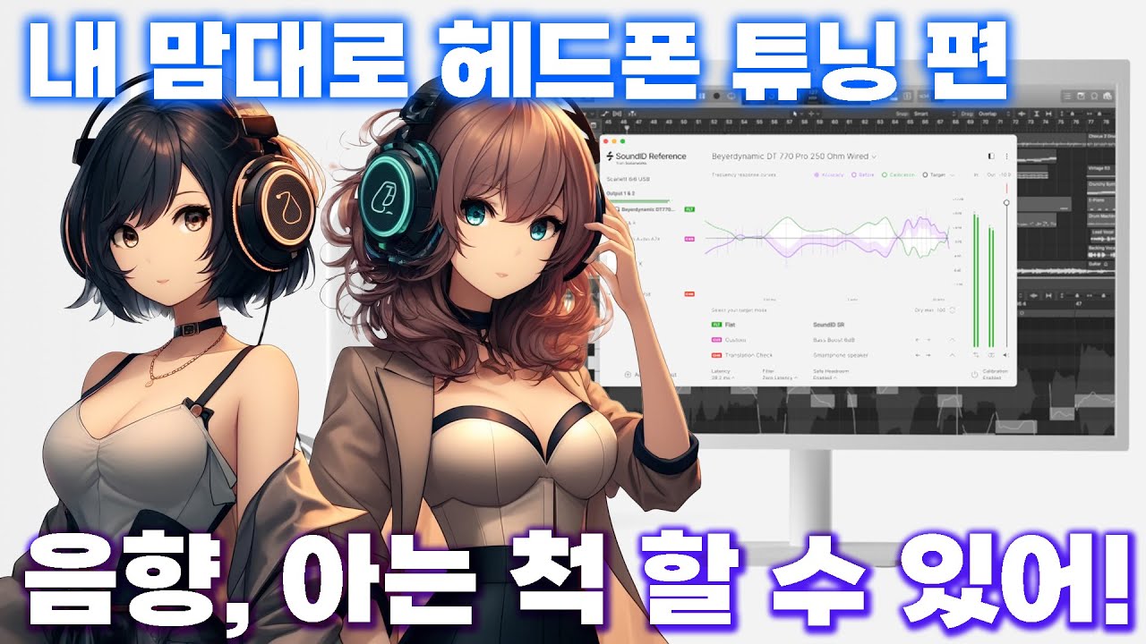 야! 너두 음향 아는척 할 수 있어! | EP.3 헤드폰 사운드 타겟 튜닝 (SoundID Reference)