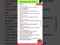 Data Analyst 10 Visualization Concepts Interview Questions &amp; Answers