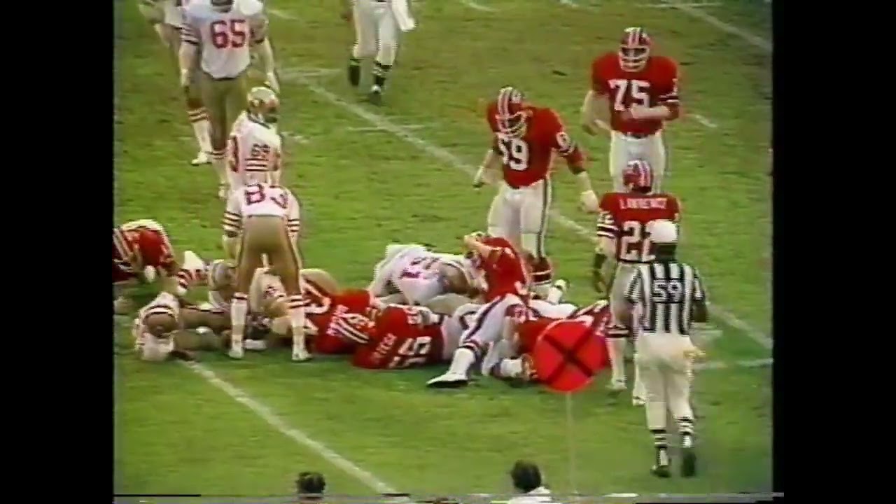 1977 SAN FRANCISCO 49ERS AT ATLANTA FALCONS