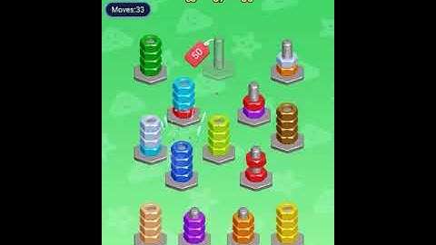 Nut Sort Puzzle Level 971 - 980 Walkthrough