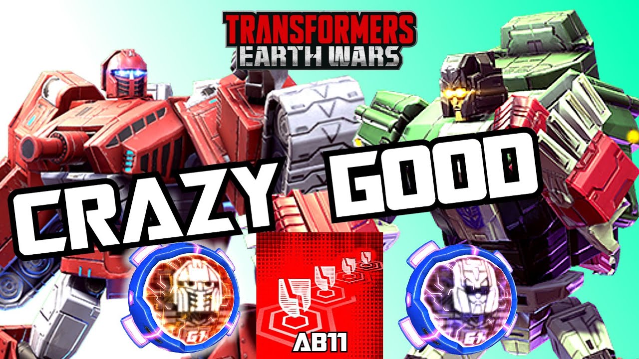 Warpath/Skullsmasher Crazy good AB11! Transformers Earth Wars YouTube