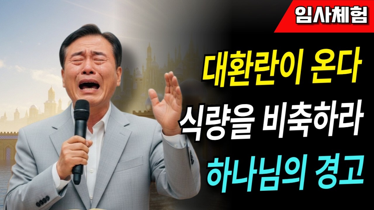 [임사체험][간증]대환란이 온다 식량을 비축하라 하나님의 경고