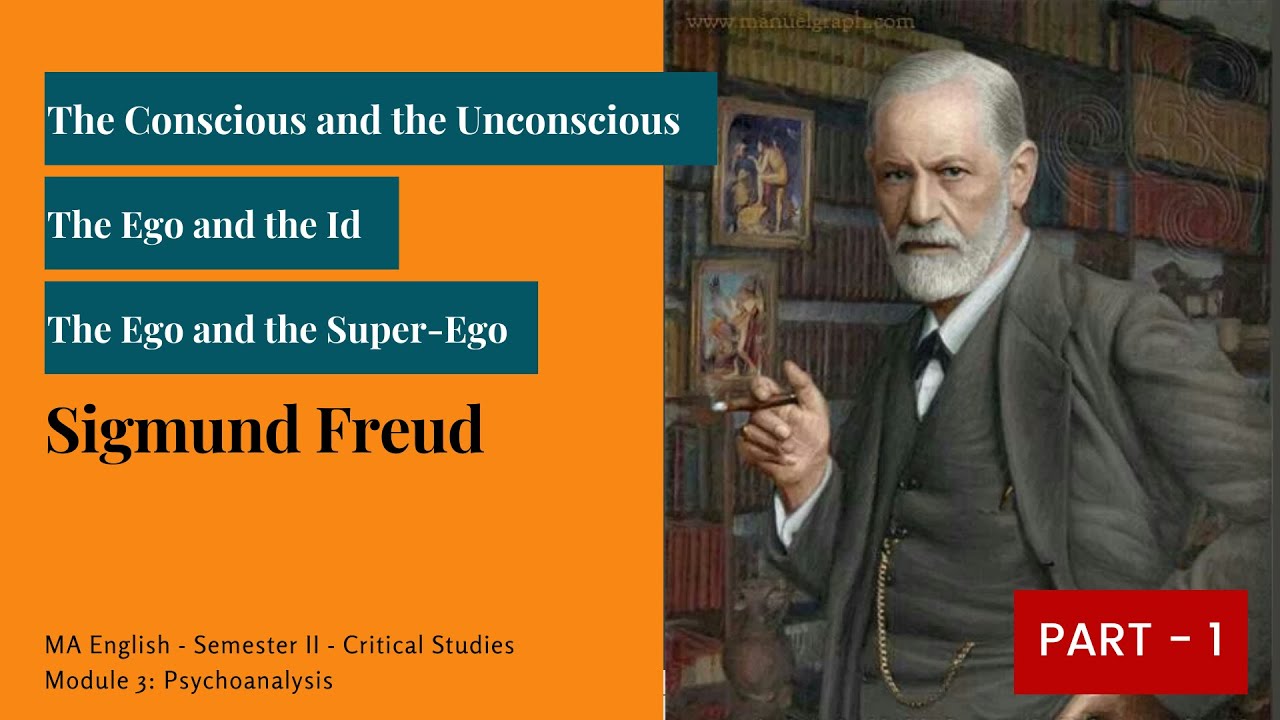 The Conscious Pre-conscious &  Unconscious Id Ego & SuperEgo FREUD'S PSYCHOANALYTIC THEORY -  PART 1